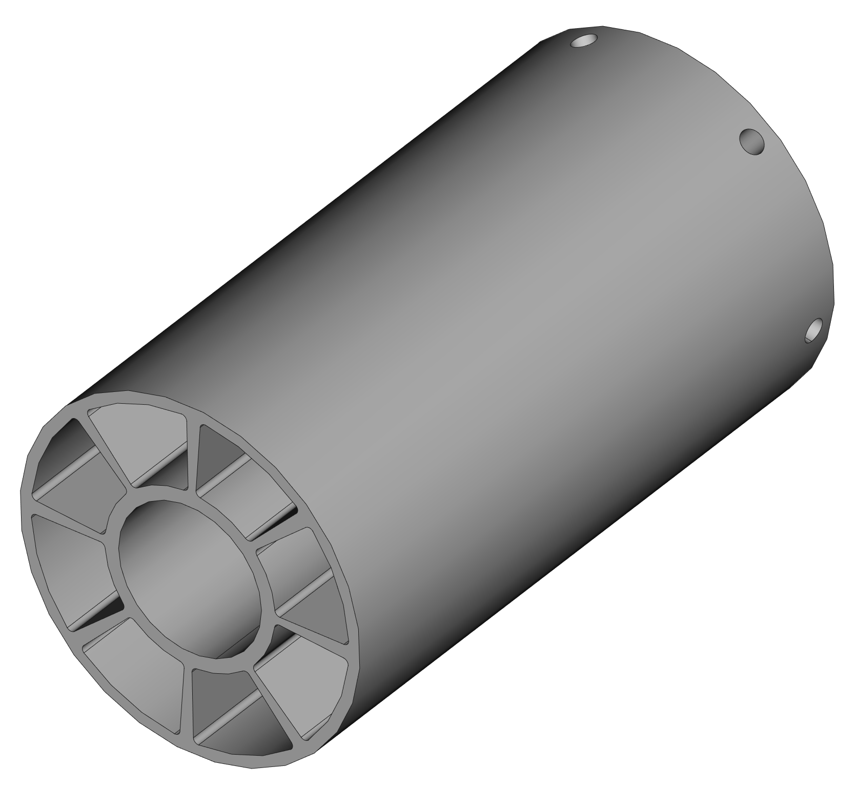Abbildung 12: Erstellung eines Polaren Musters der Tasche.