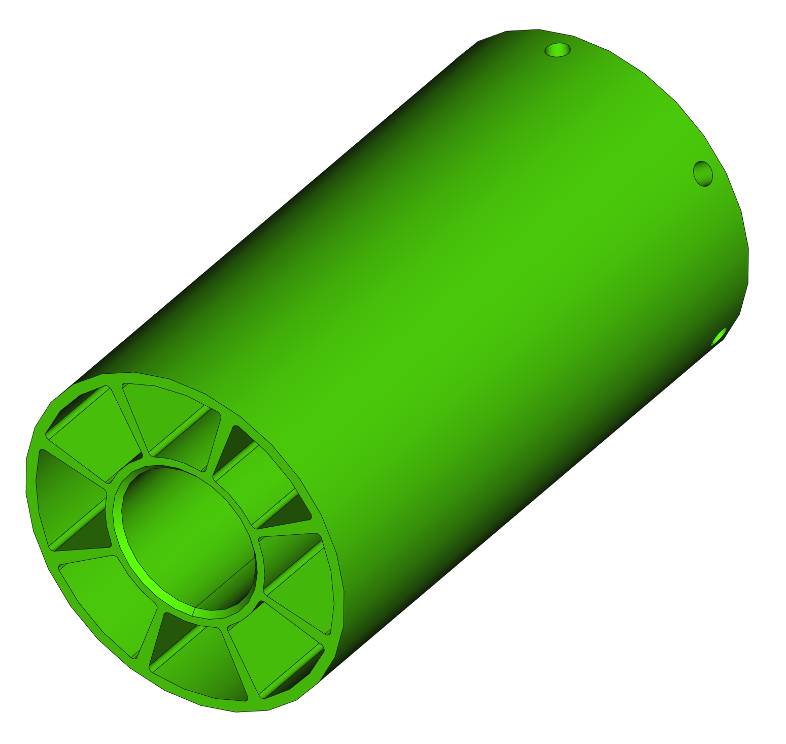 Abbildung 1: Rolle zur Führung des Fließbandes als Druckoberfläche