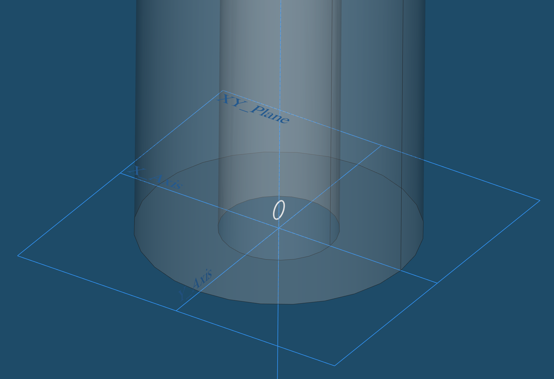 Abbildung 7: Zeichnen der zweiten Skizze in dem Rollen-Körper.