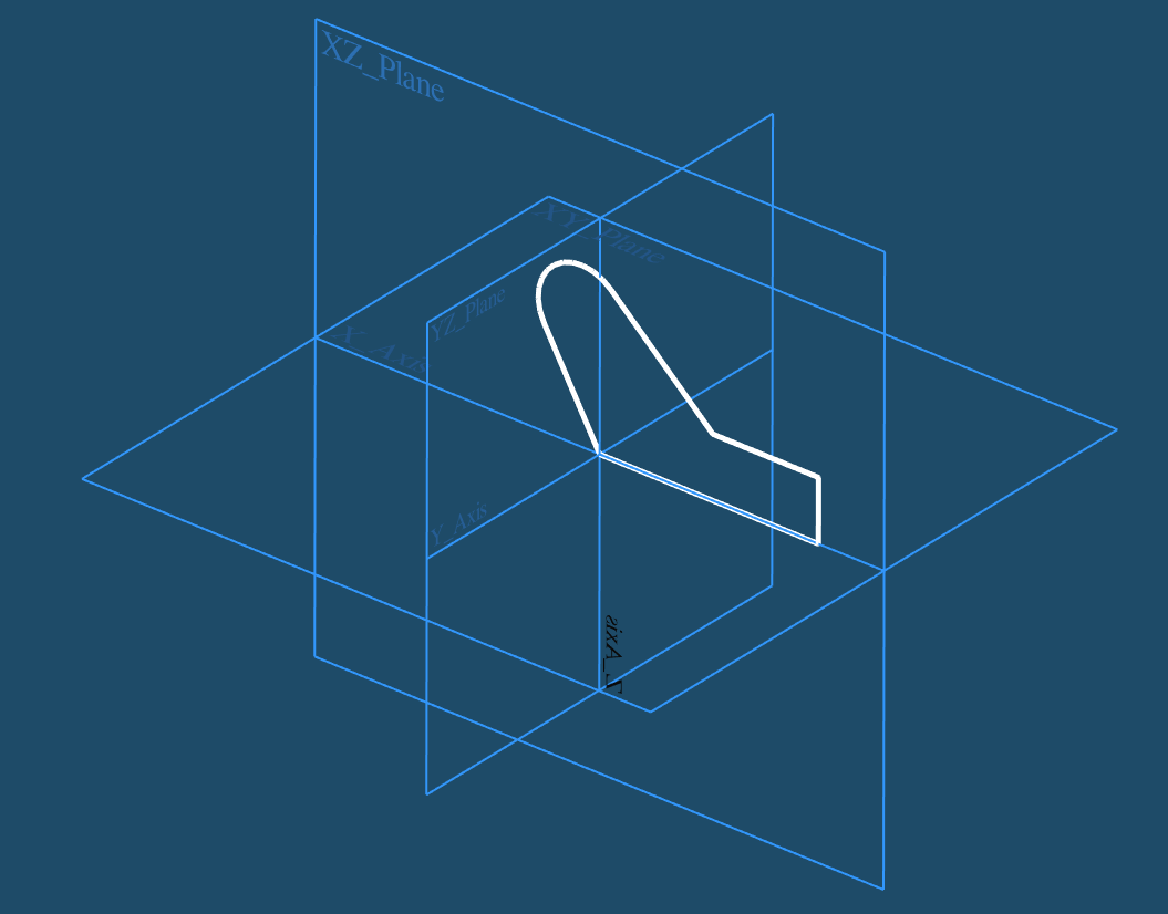 Abbildung 5: Zeichnen der ersten Skizze