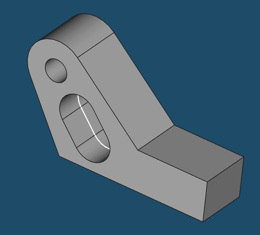 Abbildung 11: Erstellen einer Tasche der dritten Skizze.