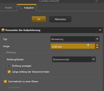 Abbildung 16: Parameter Einstellungen