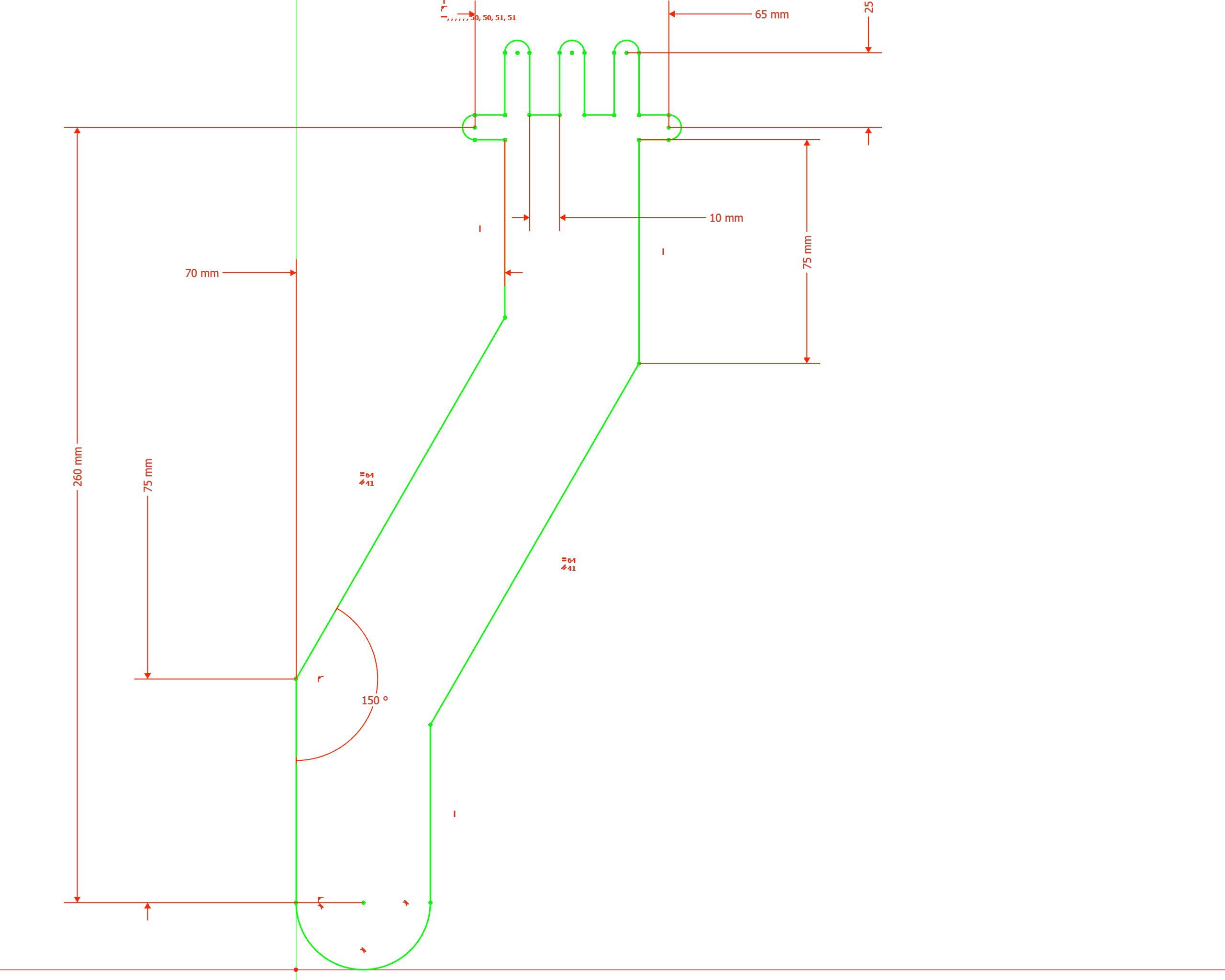 Abbildung 9: Skizze Grundplatte
