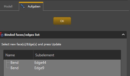 Abbildung 23: Die zweite Abkantung abschließen