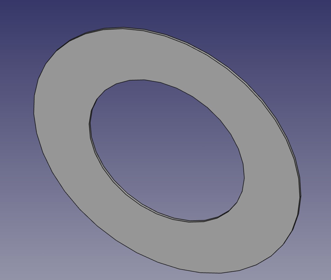 Abbildung 12: Fertiger Grundkörper als Volumenkörper.