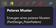 Abbildung 16: Befehl Polares Muster.