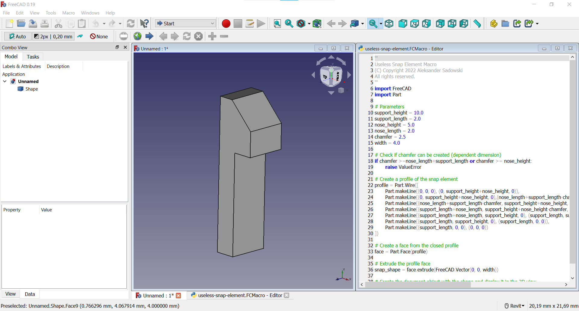 Lippe für Kunststoffgehäuse