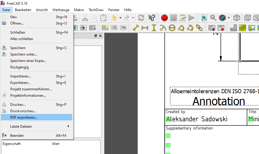 zeichnung-pdf-export-freecad