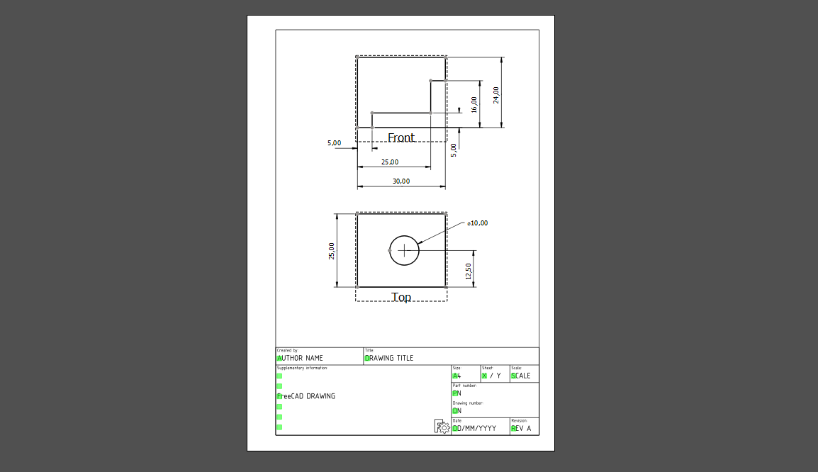 zeichnung-freecad
